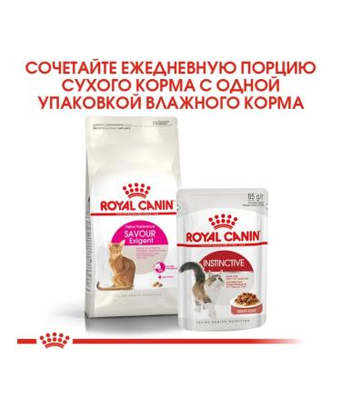 ROYAL CANIN Dry food Exigent Savoir Sensation for cats 400 g - Buy Online on GoSupps.com