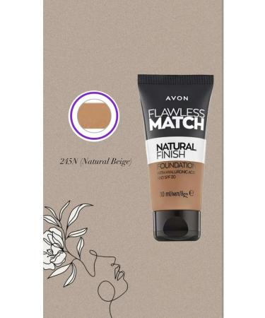 AVON Hyaluronic Acid Foundation in Natural Beige - Buy Online on GoSupps.com