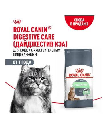 ROYAL CANIN Dry food Digestive Care for cats 2kg - Buy Online on GoSupps.com