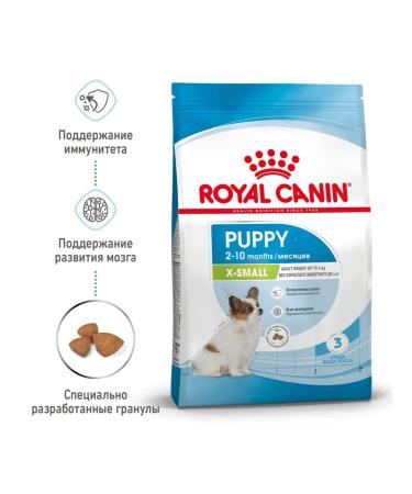ROYAL CANIN Dry food X-Small Puppy for small breed puppies 3 kg - Buy Online on GoSupps.com