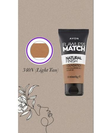 AVON Hyaluronic Acid Foundation in Light Tan