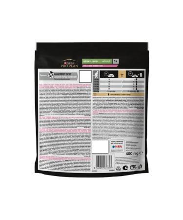 PRO PLAN Dry food for sterilized cats chicken 400 g - Buy Online on GoSupps.com