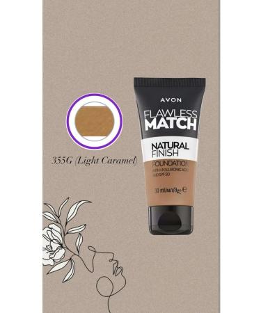 AVON Hyaluronic Acid Foundation in Light Caramel
