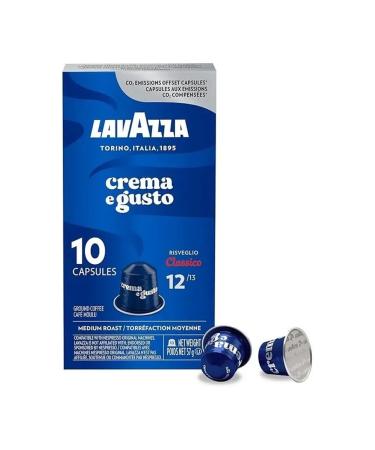 Coffee in Lavazza capsules "Crema Gusto Classico" for coffee machines - Buy Online on GoSupps.com
