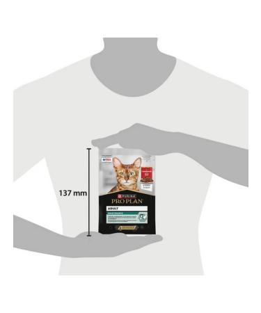 PRO PLAN Wet food for cats pieces of beef in sauce 85g x 26pcs - Buy Online on GoSupps.com