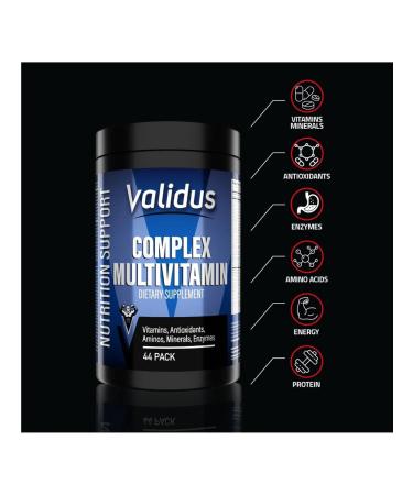 Validus Multivitamin complex (vitamins + minerals) 44 packages - Buy Online on GoSupps.com