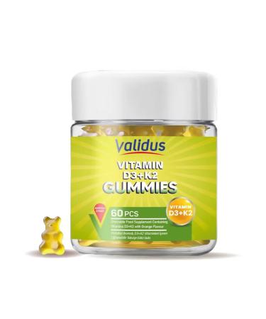 Validus Vitamin D3 (600 IU) + K2 (MK-7) 60 loafers