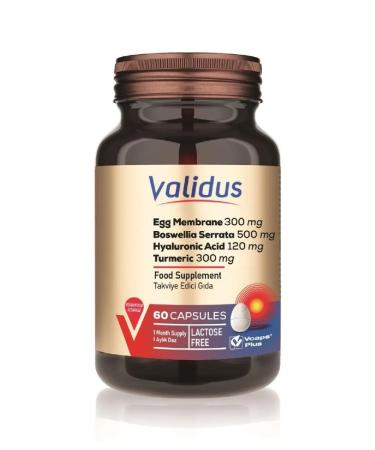 Validus Egg shell membrane + hyaluronic acid 30 capsules