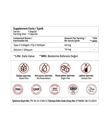 Validus Egg shell membrane + hyaluronic acid 30 capsules - Buy Online on GoSupps.com