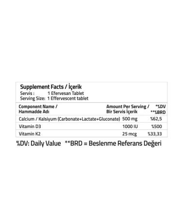 Validus Calcium + D3 + K2 15 spiked tablets - Buy Online on GoSupps.com