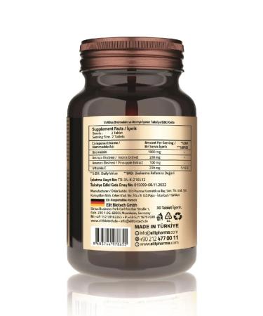 Validus Super Slim Bromelein + Aronia 30 tablets - Buy Online on GoSupps.com