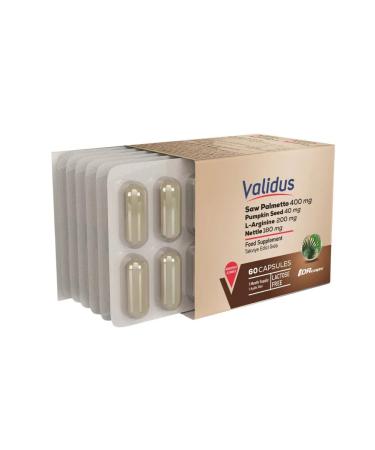 Validus Palm Serelena + L-Arginine + Lycopin 60 capsules