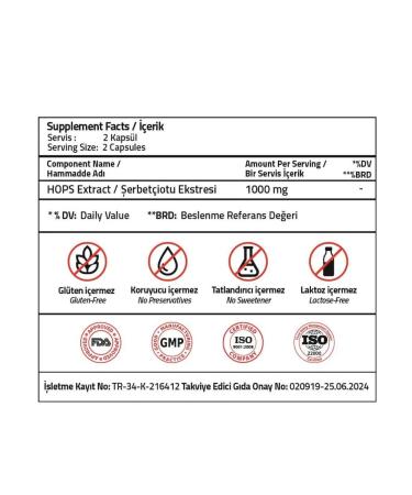 Validus Hop ecstart 1000 mg 60 capsules - Buy Online on GoSupps.com