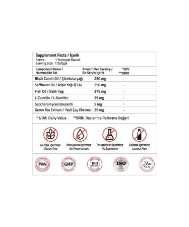Validus Super Slim Cla + Omega-3 + Probiotic 30 capsules - Buy Online on GoSupps.com