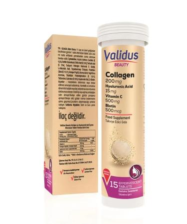 Validus Spying tablets with collagen Collagen Beauty 15 pcs - Buy Online on GoSupps.com