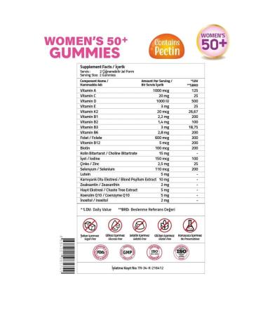 Validus Vitamins complex for women 50+ pastilles 60 pcs - Buy Online on GoSupps.com