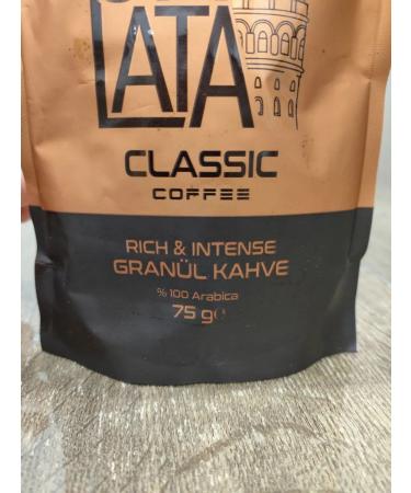 Turkish coffee galate 75 g (soluble) - Buy Online on GoSupps.com