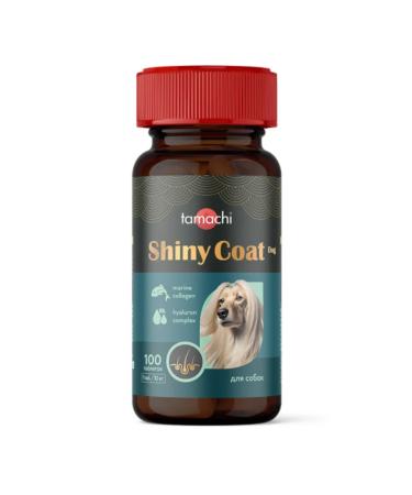 Tamachi Shiny Coat Dog Vitamins for Medium and Large Dogs 100 Tablets