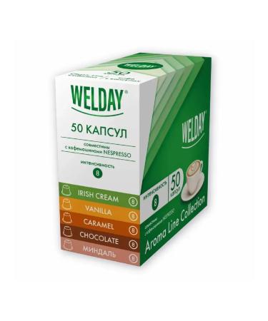 Coffee in capsules of 50 portions of Welday (Valdei) "Aroma Line - Buy Online on GoSupps.com