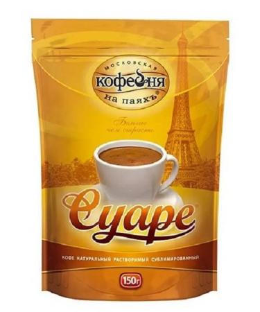 Moscow Coffee Shop on Shares Coffee soluble sublimated Suare 150 gr