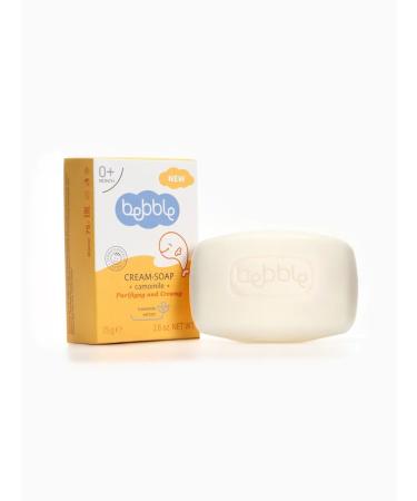 BEBBLE Cream-soap baby with chamomile aroma 75 g