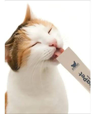 AlphaPet Cream-stall for cats Tuna and flax seeds 7pcs 48g - Buy Online on GoSupps.com