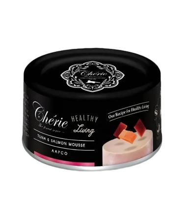 pettric Wet feed for cats Cherie Tuna Salmon 80 g 24 pcs - Buy Online on GoSupps.com