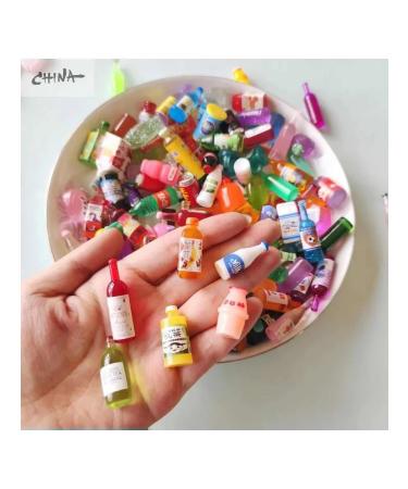 Miniature items of food and drinks for dolls Barbie 100 pcs - Buy Online on GoSupps.com