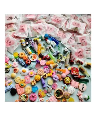 Miniature items of food and drinks for dolls Barbie 100 pcs - Buy Online on GoSupps.com