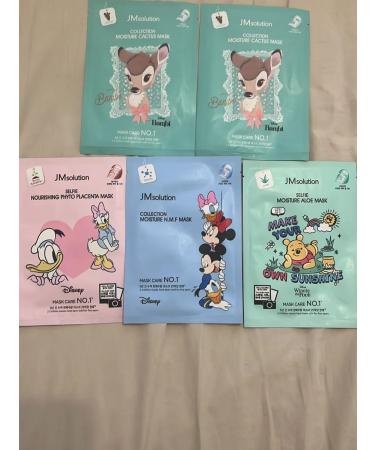Jmsolution Facial masks fabric set 10 pieces Disney - Buy Online on GoSupps.com