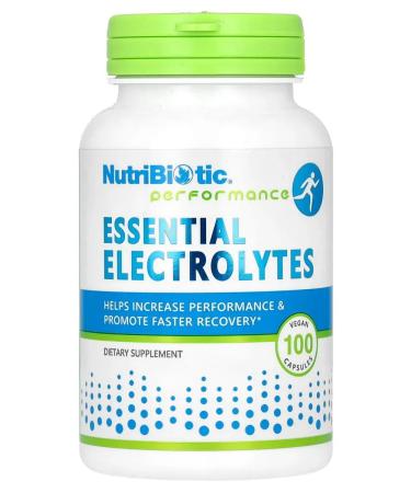 NutriBiotic Irreplaceable electrolytes 100 vegan capsules
