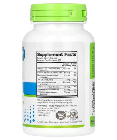 NutriBiotic Irreplaceable electrolytes 100 vegan capsules - Buy Online on GoSupps.com