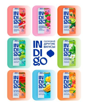 Indigo Green tea with the taste of honey melons 24 bags - Buy Online on GoSupps.com