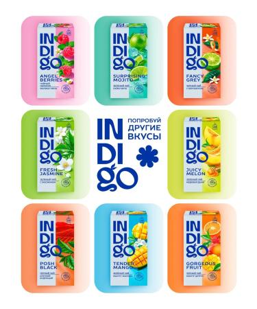 Indigo Black tea with the taste of strawberry cheesecake 24 bags - Buy Online on GoSupps.com