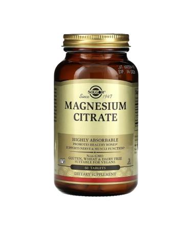 Solg Magnesium citrate 60 tablets
