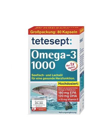 Efamol Omega-3 with oil of sea fish and salmon and vitamin E - Buy Online on GoSupps.com