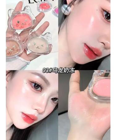 Cream blush in the form of a cat Moonbiffy - Buy Online on GoSupps.com