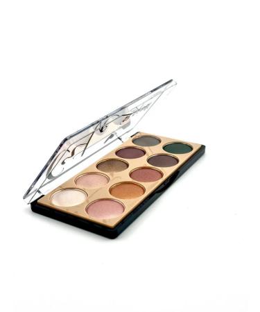 Alma Shimmer Palette shadows 10 shades for evening makeup - Buy Online on GoSupps.com
