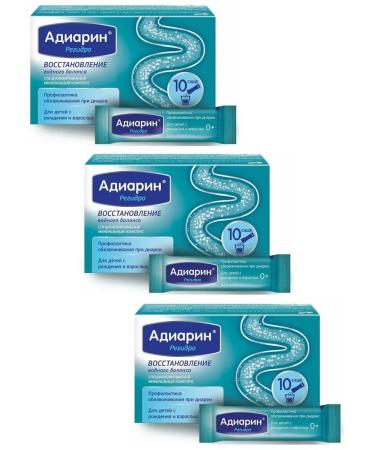 Jadran Galenski Laboratorij dd Adiarin RegidroComplex 10 Sasha - 3 pcs