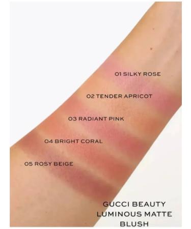 Gucci Blue for cheeks and eyes The quality of Lux 03 Radiant Pink - Buy Online on GoSupps.com