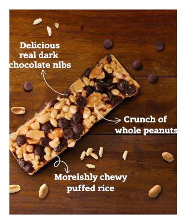 Nature Valley Protein bars with peanuts and chocolate 12*40 g - Buy Online on GoSupps.com