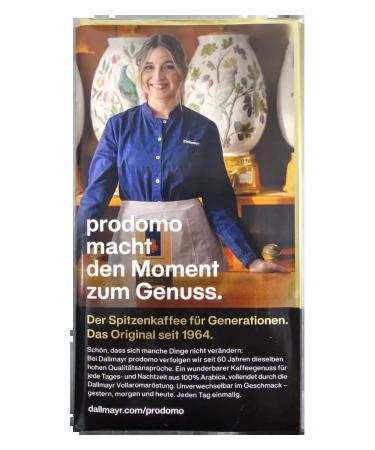 dallmayr Ground Coffee Dalmair Produmo without caffeine 500 gr. - Buy Online on GoSupps.com