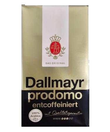 dallmayr Ground Coffee Dalmair Produmo without caffeine 500 gr. - Buy Online on GoSupps.com