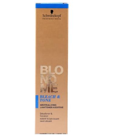 Schwarzkopf Professional BLOND ME Bleach & Tone Ash Additive Violet Additive 60 ml.