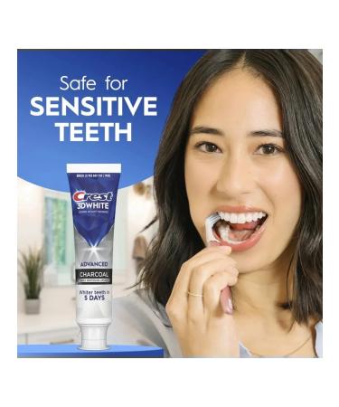 CREST 3D White Advanced Charcoal - whitening toothpaste 93 g - Buy Online on GoSupps.com