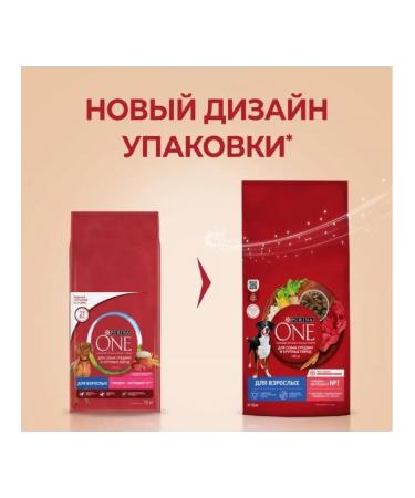 PURINA ONE Dry food for dogs with beef and rice (10 kg) - Buy Online on GoSupps.com