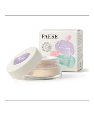 PAESE Minerals Scattered highlighter - 500n Natural Glow shade