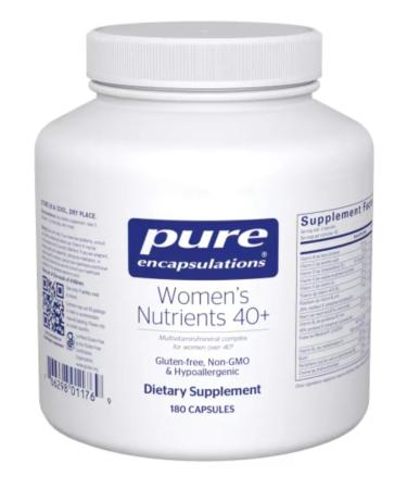 Pure Encapsulations Useful nutrients for women 40+ 180 capsules