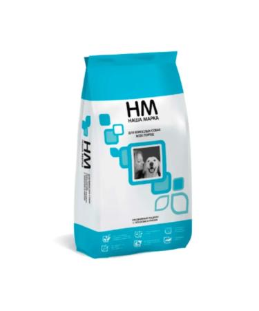 Our Brand NM Dog food for dogs of all breeds with salmon and rice 3 kg