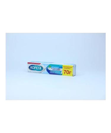 Korega Corega Denture Cream Extra Strong Hold Mint Flavor 70 ml - Buy Online on GoSupps.com